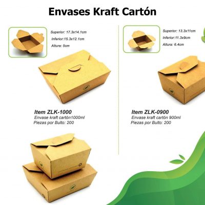 Envases Kraft Cartón